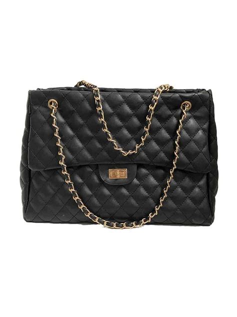 chanel chevron black imitation buy online|chanel wallet dupe.